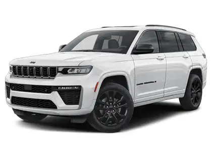 White 2026 Jeep Grand Cherokee L Four-Wheel Drive 8-Speed Automatic
