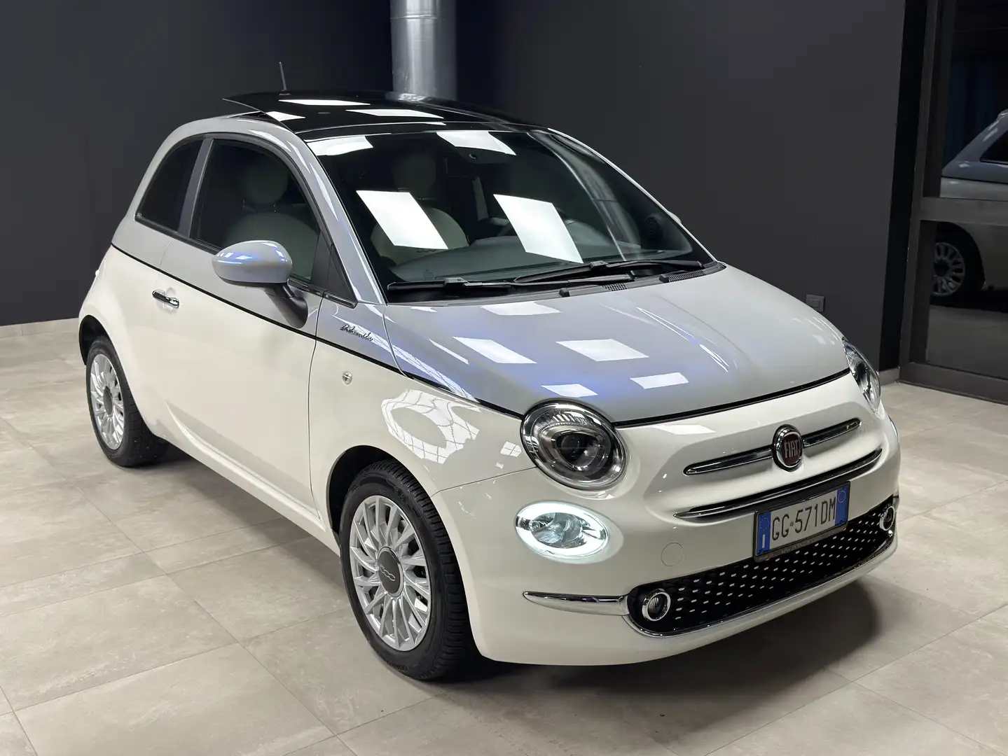 Fiat 500 500 1.0 hybrid Dolcevita 70cv Bianco - 1
