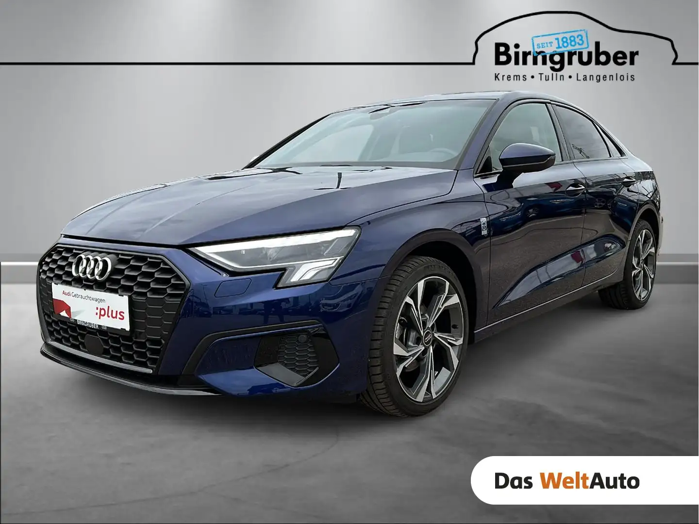 Audi A3 Limousine 30 TDI advanced ext. Blau - 1