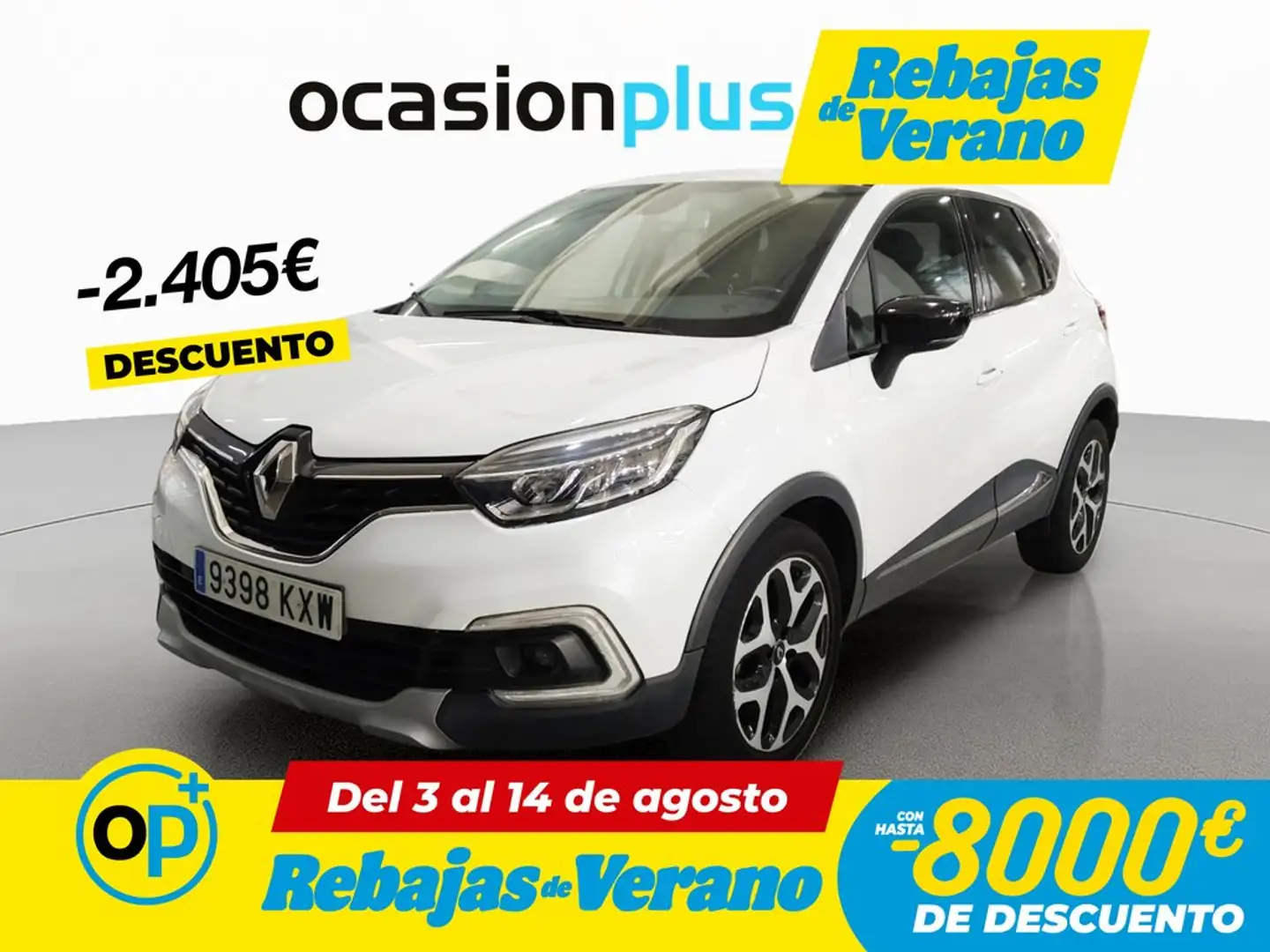 Renault Captur 1.5dCi Energy eco2 Zen 66kW Blanco - 1