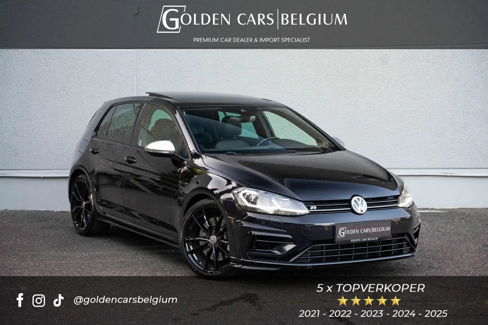 Volkswagen Golf R 4M AKRA/LED/PANO/VIRTUAL/ACC/PRETORIA19"/DCC Noir - 1