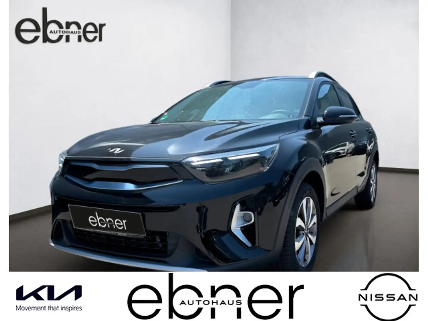 Kia Stonic 1.0 T-GDI Vision DCT 101PS Navi / Kamera Schwarz - 1