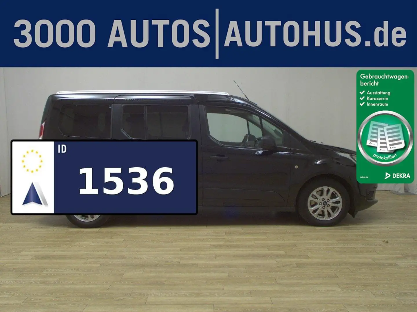 Ford Tourneo Connect 1.5 TDCi 5-Sitze Shz PDC BT SYNC Schwarz - 1