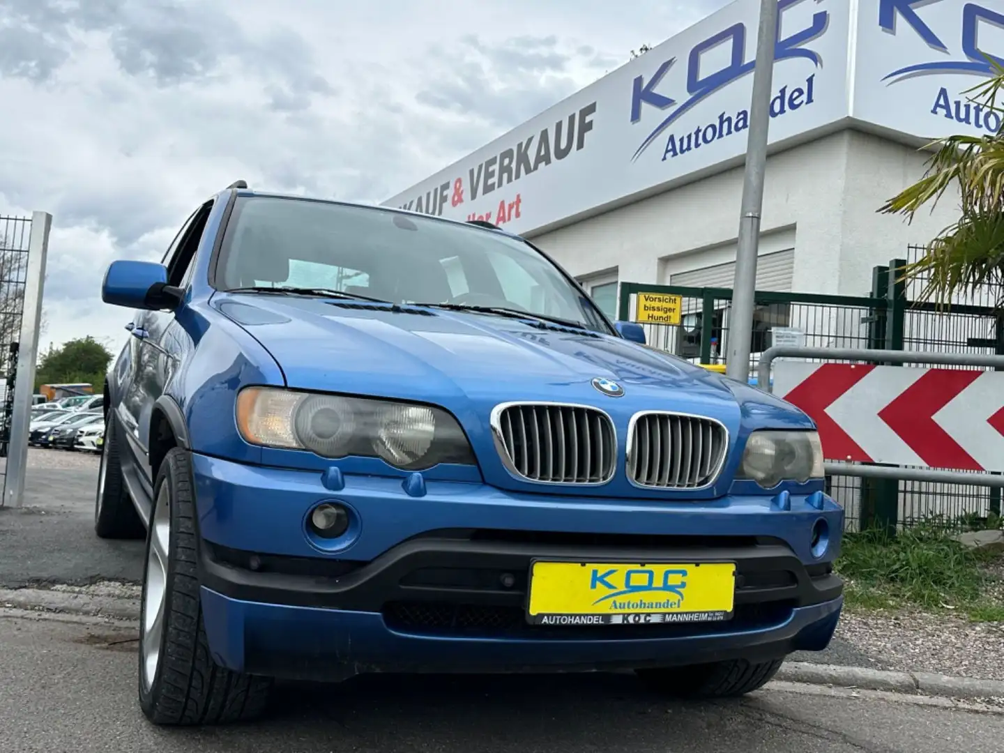 BMW X5 4.6is Blau - 1