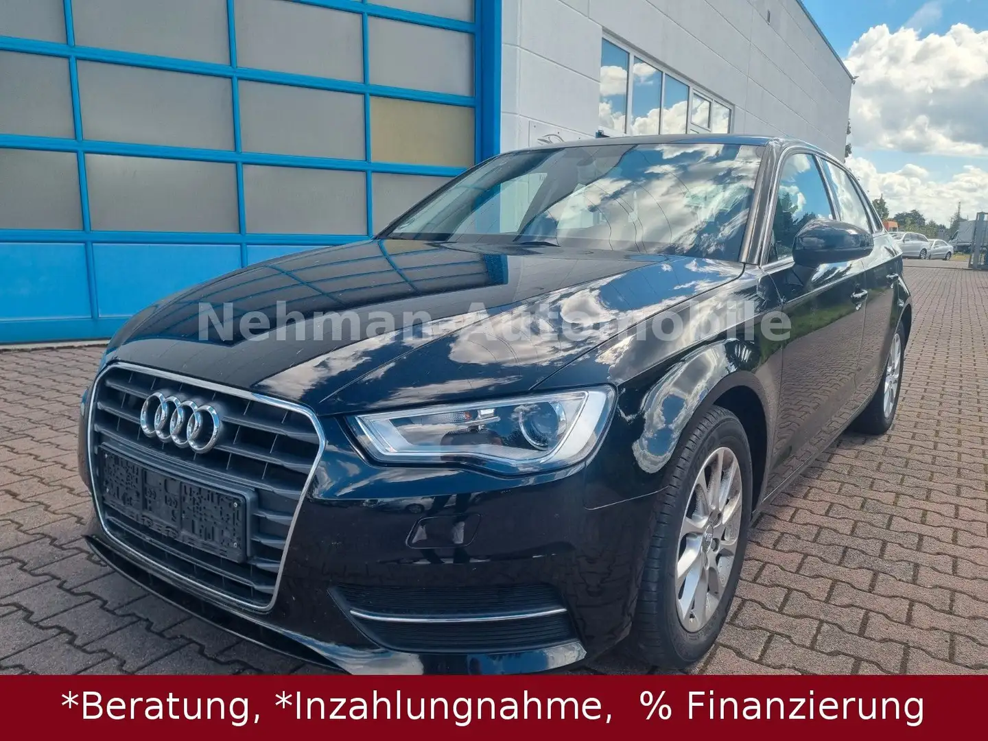 Audi A3 Sportback attraction Schwarz - 2