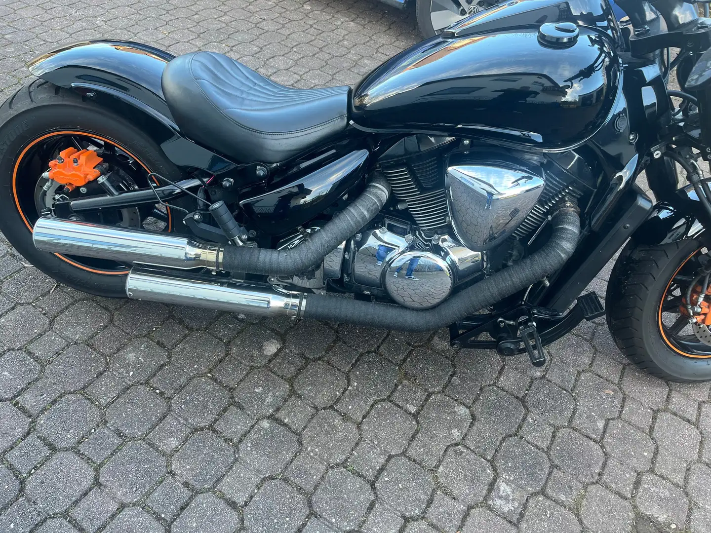 Suzuki VLR 1800 *Umbau*Chopper*Intruder* Schwarz - 1