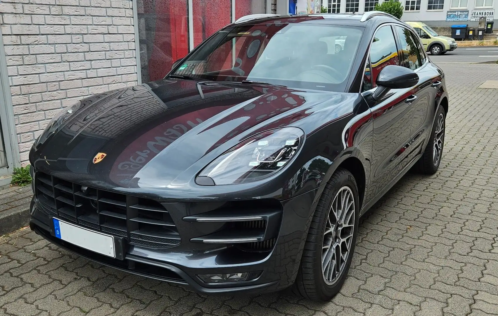 Porsche Macan Turbo/Bose/Pano/VollLED/AHK/Apple Gris - 1