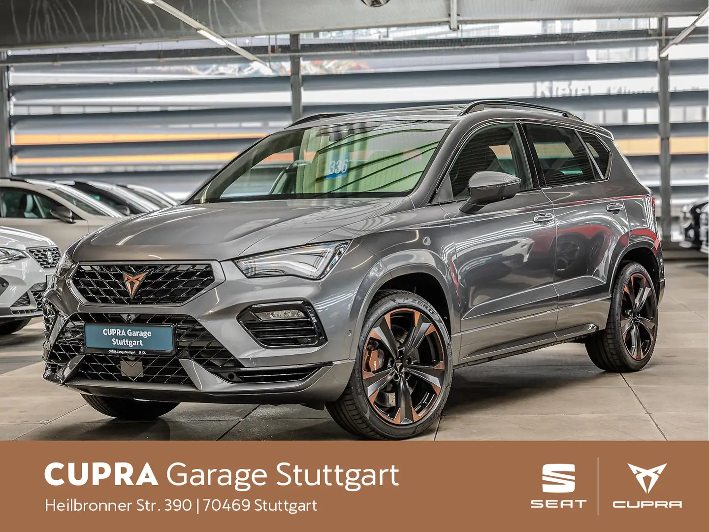 CUPRA Ateca 2.0 TSI 4Drive DSG 221 kW Gri - 2