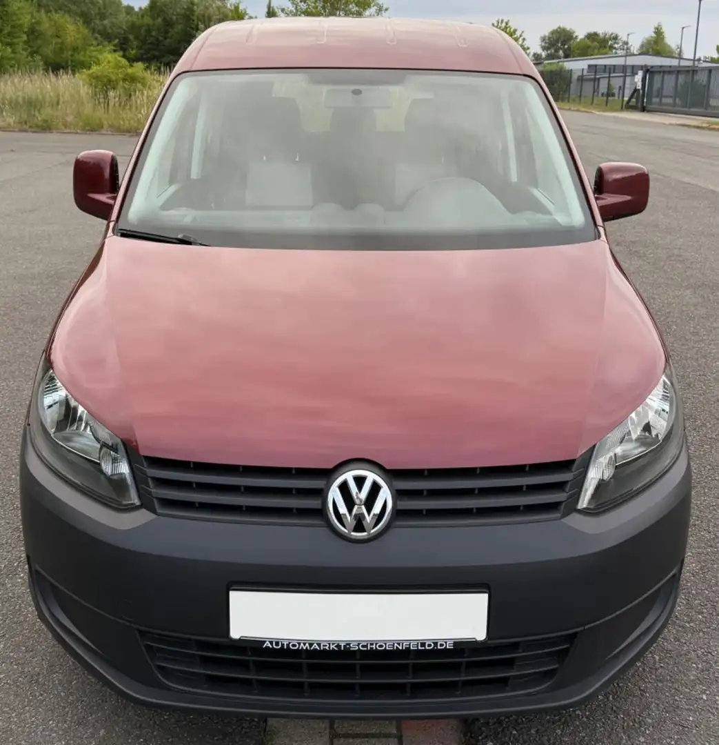 Volkswagen Caddy Trendline Navi Sitzheizg Ahk Rouge - 2