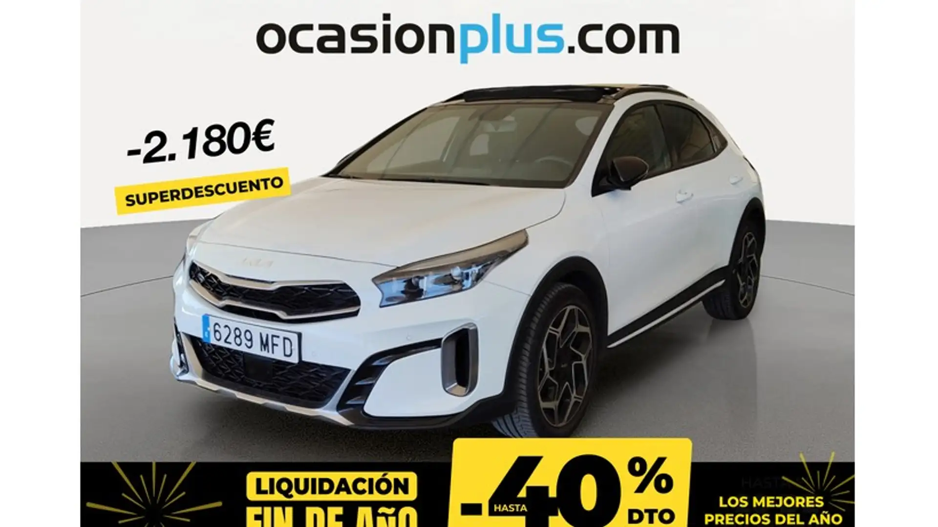 Kia XCeed 1.5 T-GDi MHEV iMT GT-line Blanc - 1
