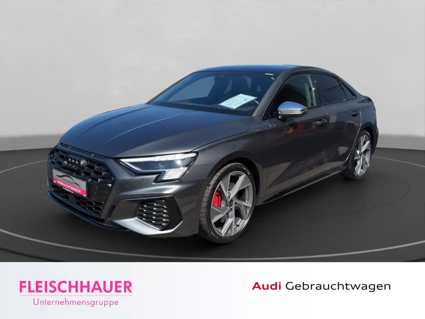 Audi S3 2.0 TFSI quattro S tronic+DAB+NAVI+ACC+B&O Grau - 1