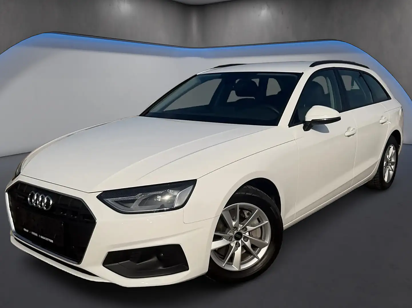 Audi A4 Avant 40 TDI quattro S-tronic*AHK*Sitzh.*Navi* Weiß - 2
