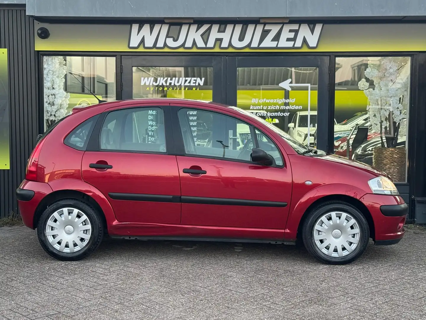 Citroen C3 1.4i Ligne Ambiance Automaat met Climate !!! Cruis Rood - 2