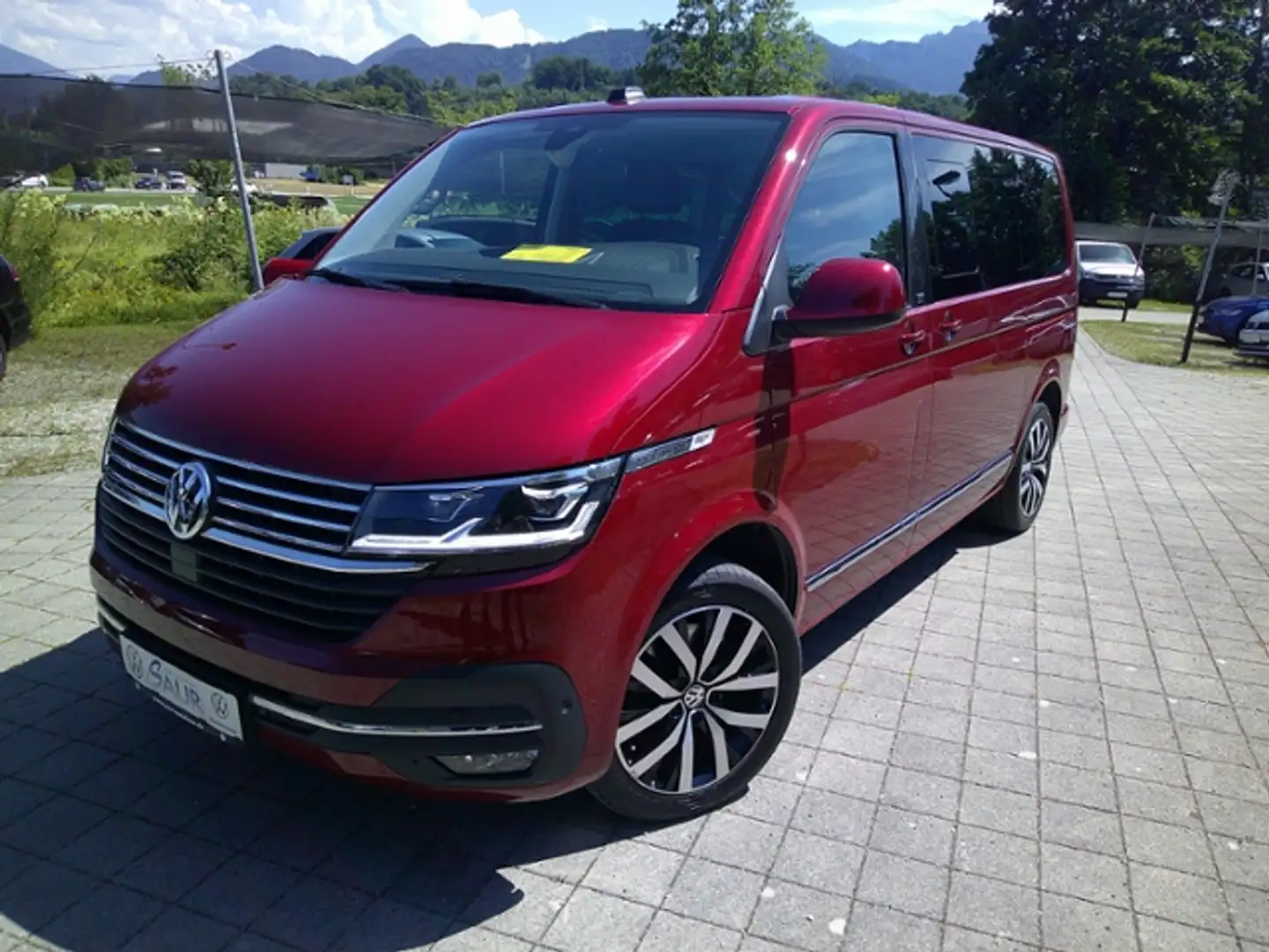 Volkswagen T6.1 Multivan Generation Six 4MOTION 2.0 TDI*NaviPro*ACC*LED*PD Rot - 2