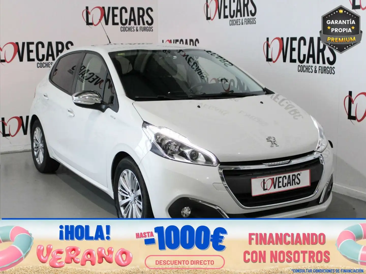 Peugeot 208 1.2 PureTech S&S Style 82 Blanc - 1