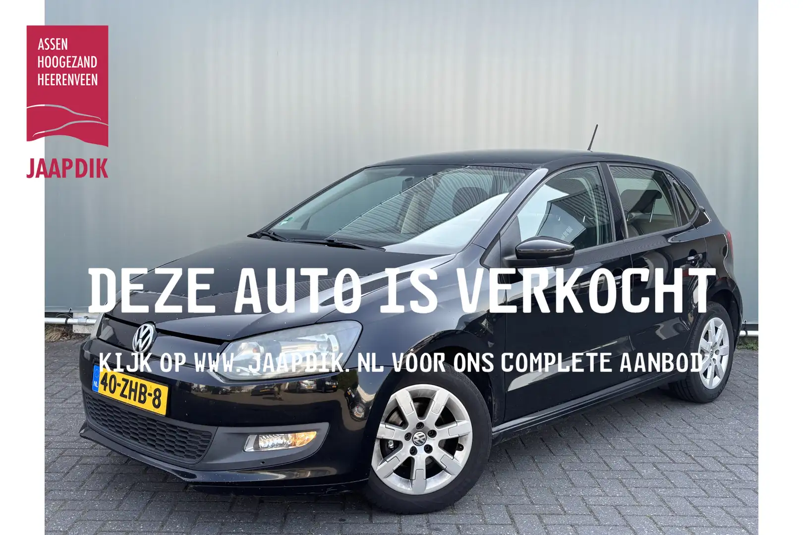 Volkswagen Polo BWJ 2012 1.2 TDI 75 PK BlueMotion Comfort Edition Nero - 1