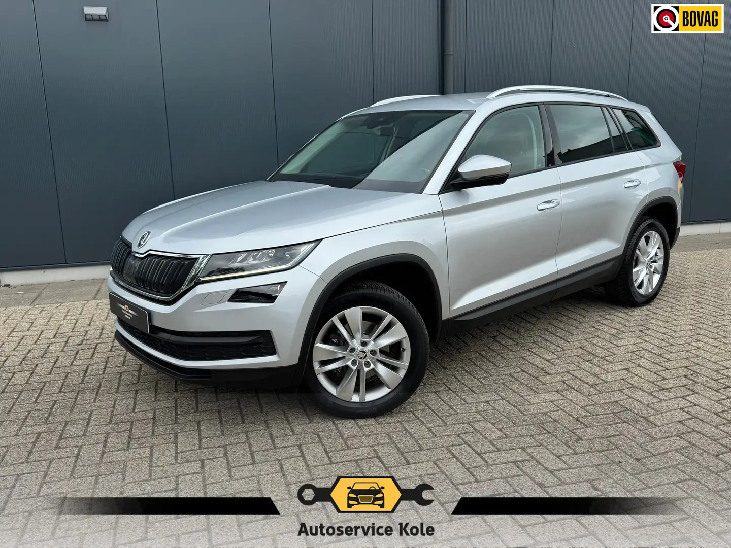 Skoda Kodiaq 2.0 TDI * 7prs. * Trekhaak * Dodehoeksensor * Grijs - 1
