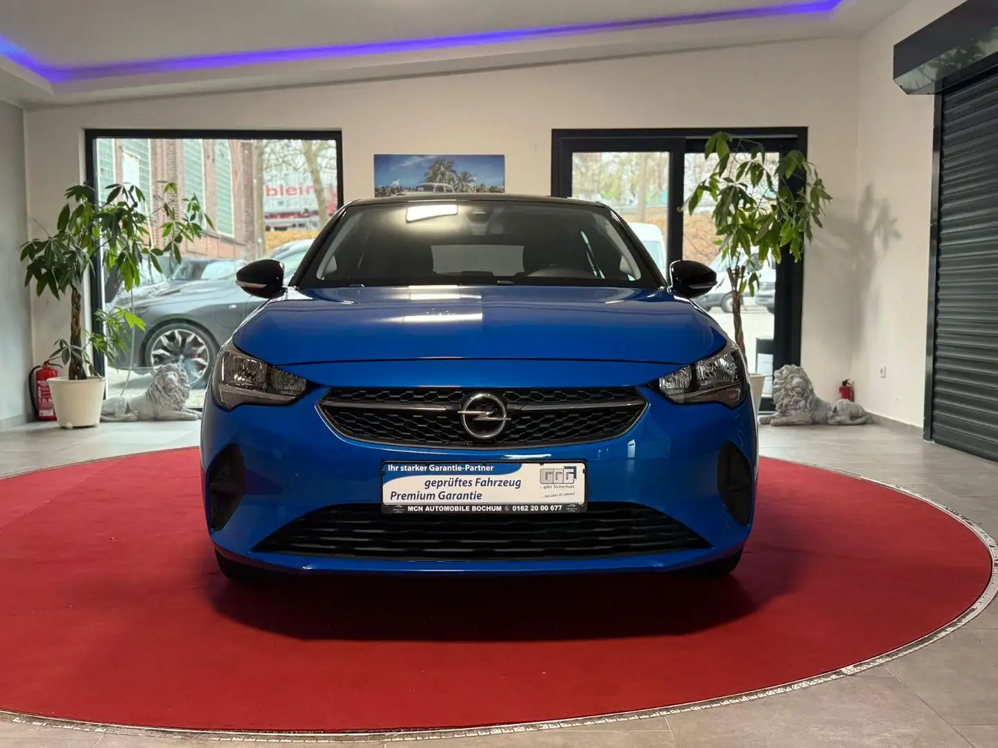 Opel Corsa F Edition SHZ/BGA/KLiMA Blau - 2