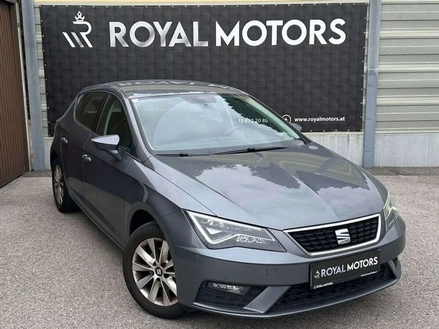 SEAT Leon Style/NUR 53.000KM Grau - 1