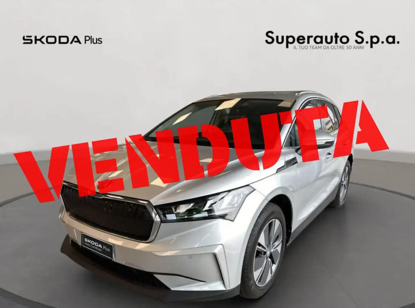 Skoda Enyaq Enyaq iV 80 Argent - 1