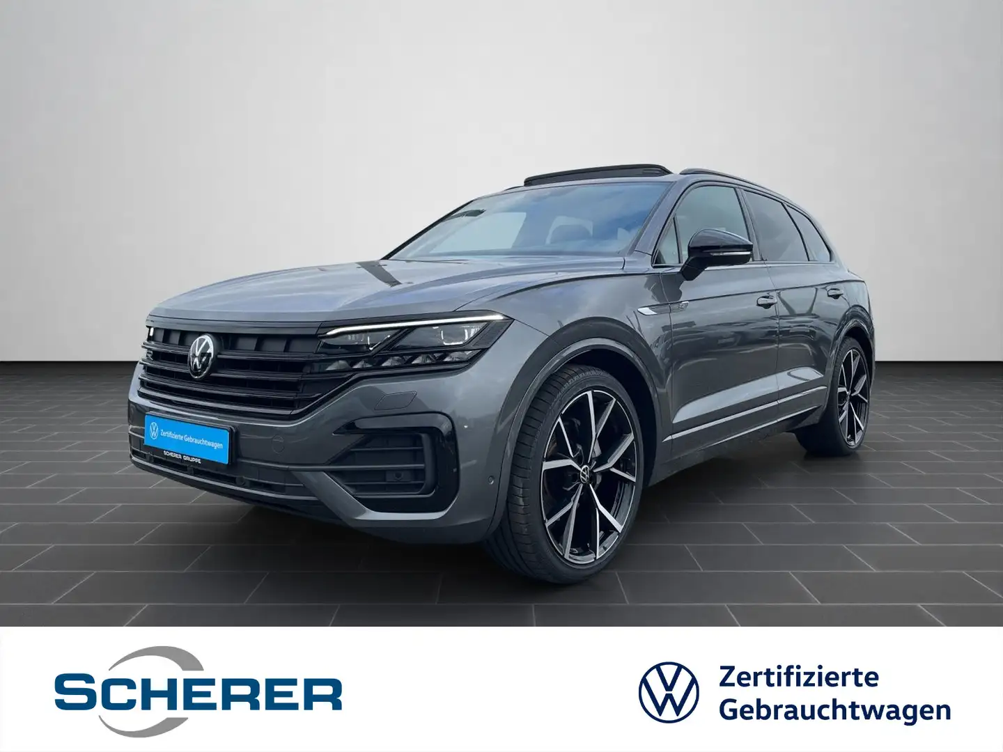 Volkswagen Touareg R-Line 3.0TDI 4x4 PANO IQ-LIGHT 22* AHK Grau - 1