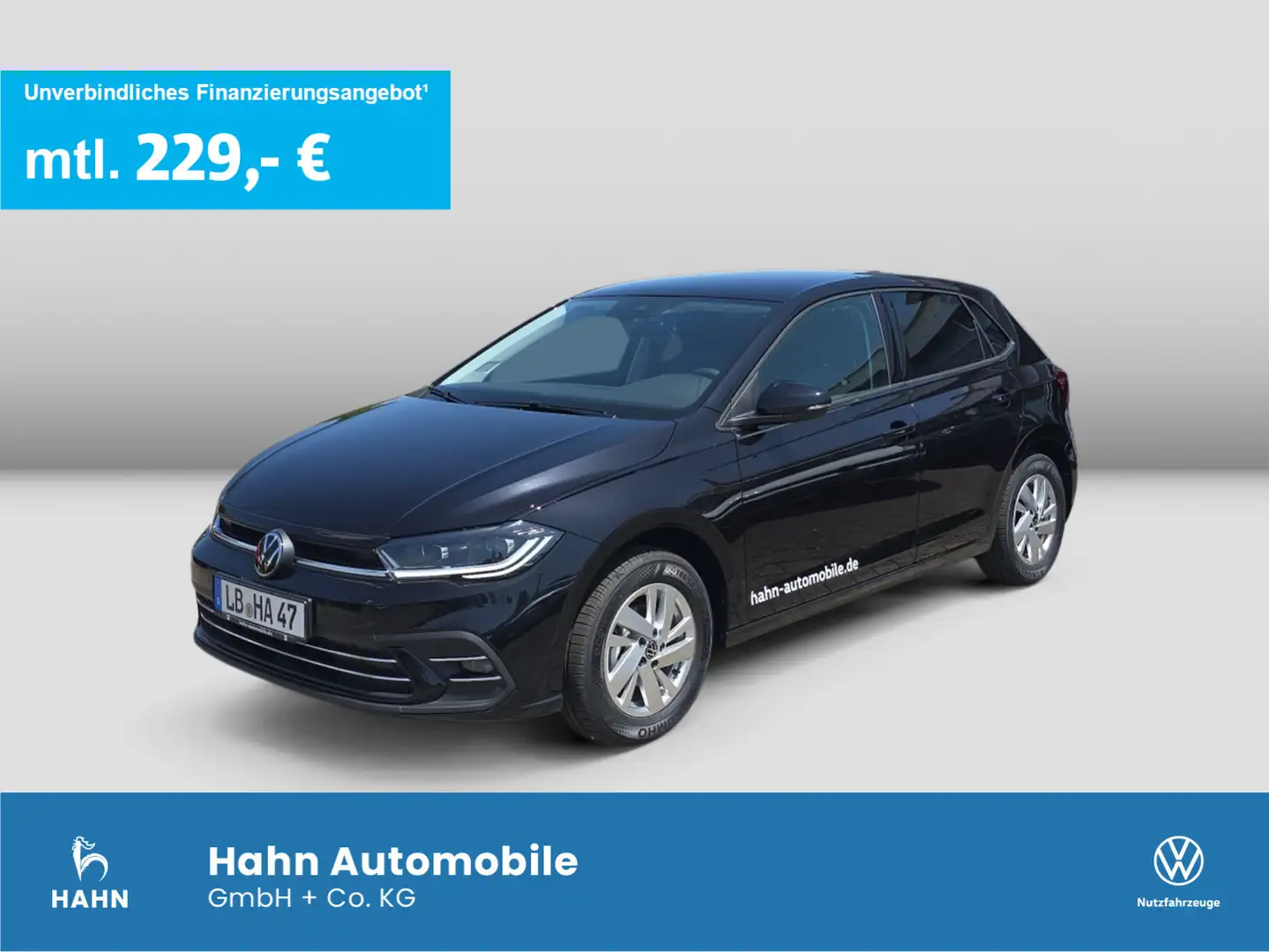 Volkswagen Polo Style 1,0 l TSI 95 PS 5-Gang inkl. Winterrä Noir - 1