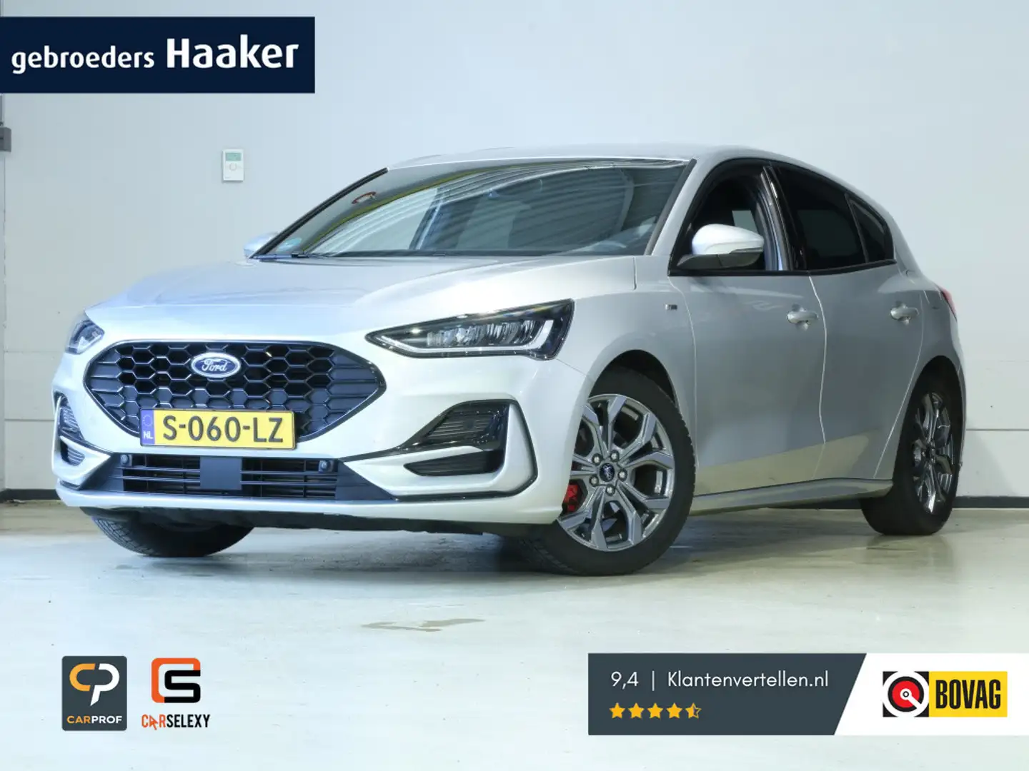 Ford Focus 155pk ST-Line X * TREKHAAK 1.500kg trekvermogen * Grijs - 1