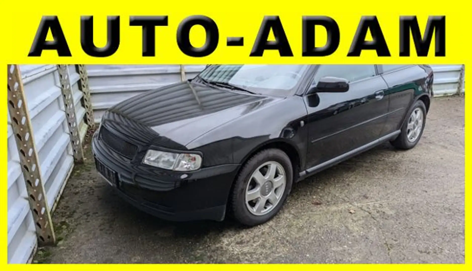 Audi A3 1.8 Ambition*Leder*101.946 Km*TÜV:NEU* Schwarz - 1