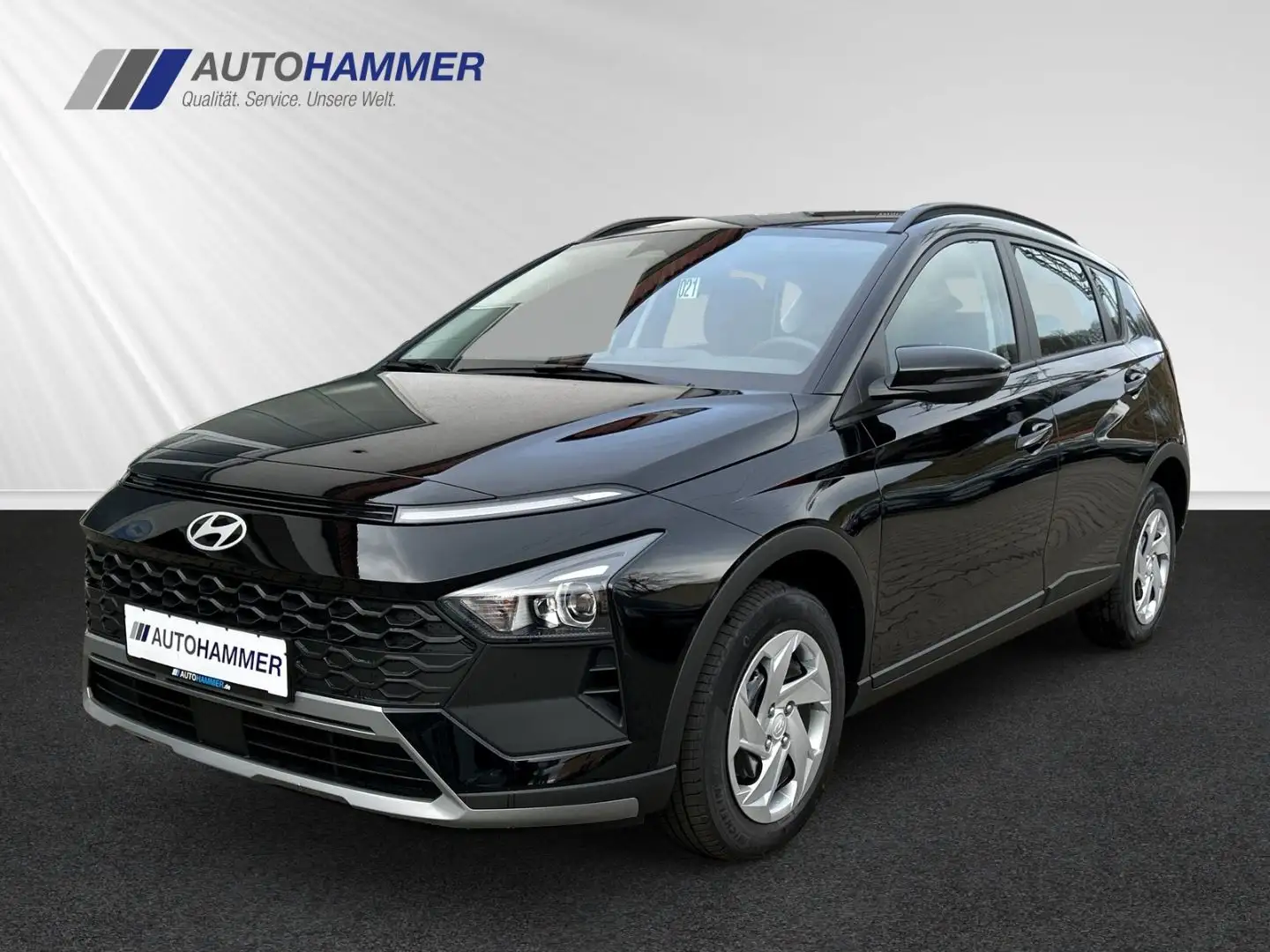 Hyundai BAYON 1.0T MT SELECT Klima Bluelink Navi Kamera Schwarz - 1