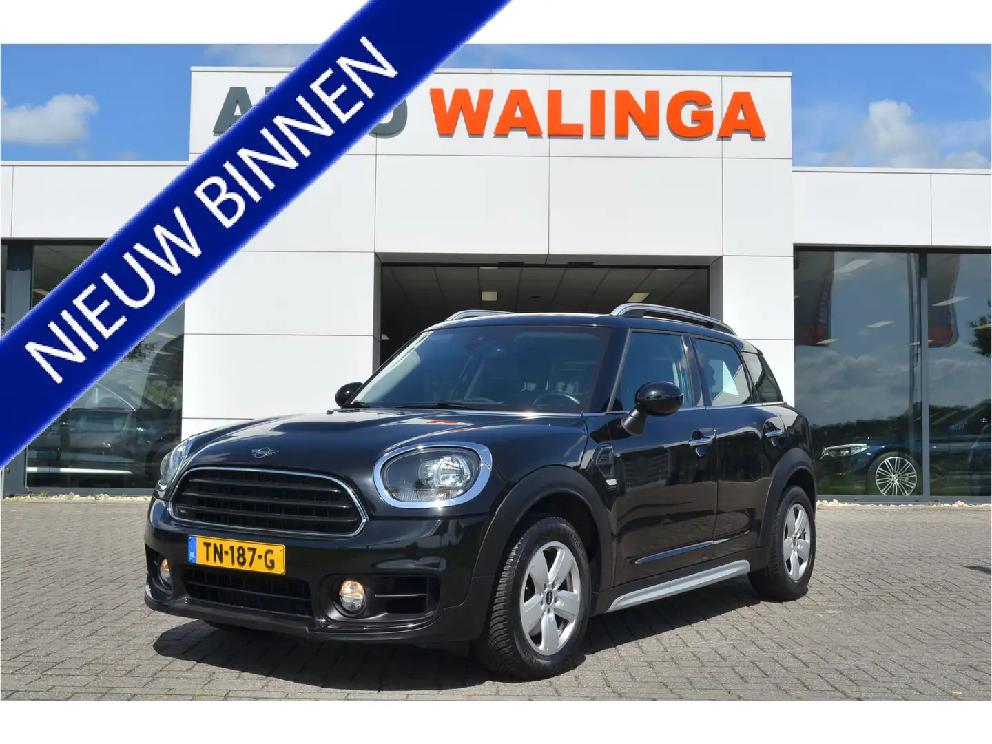 MINI Cooper Countryman Mini 1.5 Business Edition Navi | Airco | Dakrails Zwart - 1