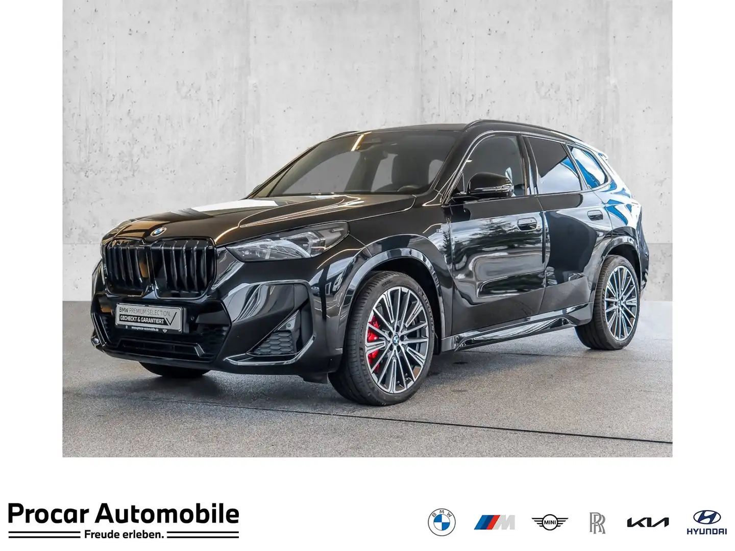 BMW X1 xDrive23d M Sport HUD PANO ACC AHK RFK NAVI Schwarz - 1