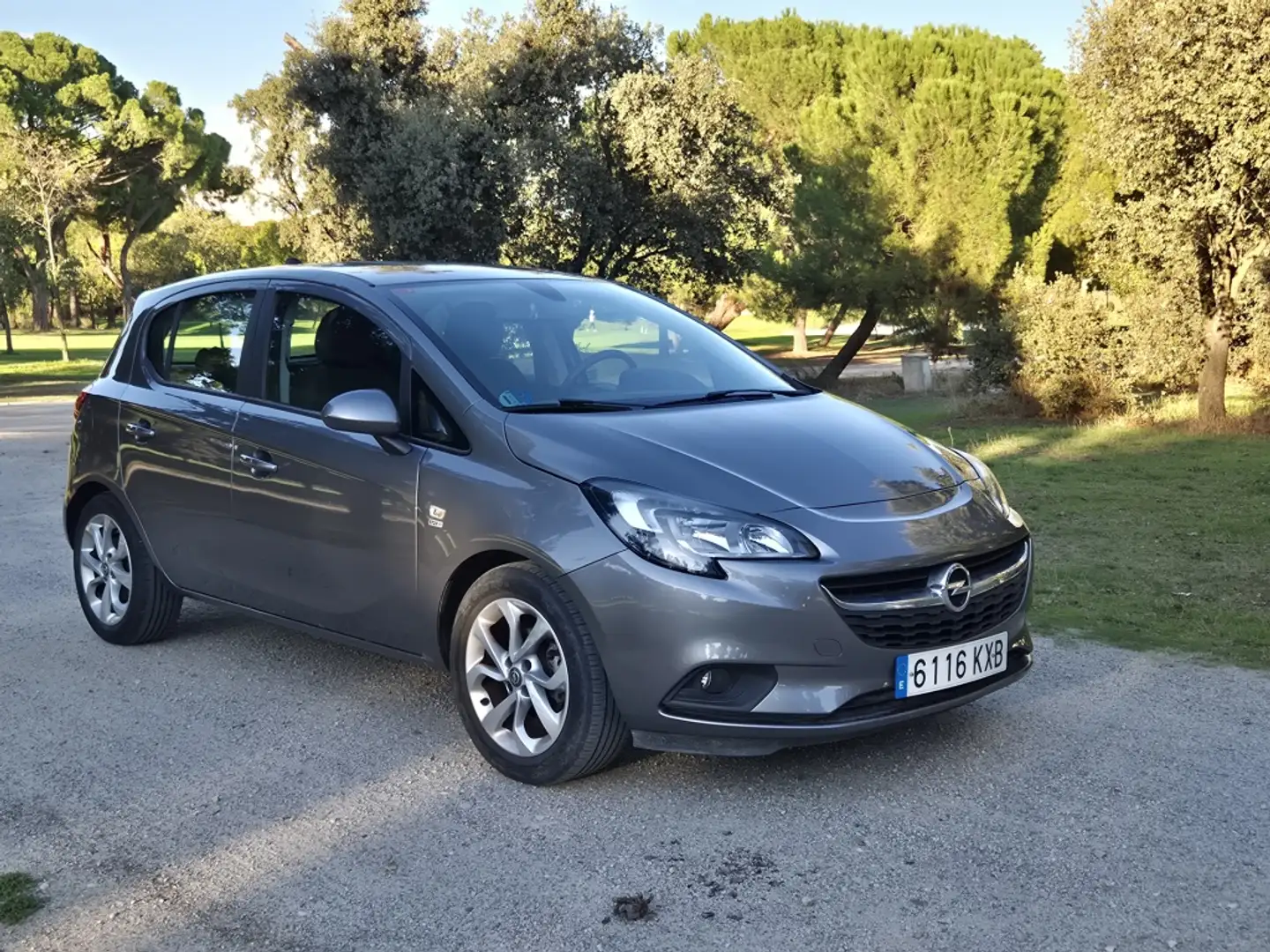 Opel Corsa 1.4 GLP Selective 120 Aniversario 90 Gris - 1
