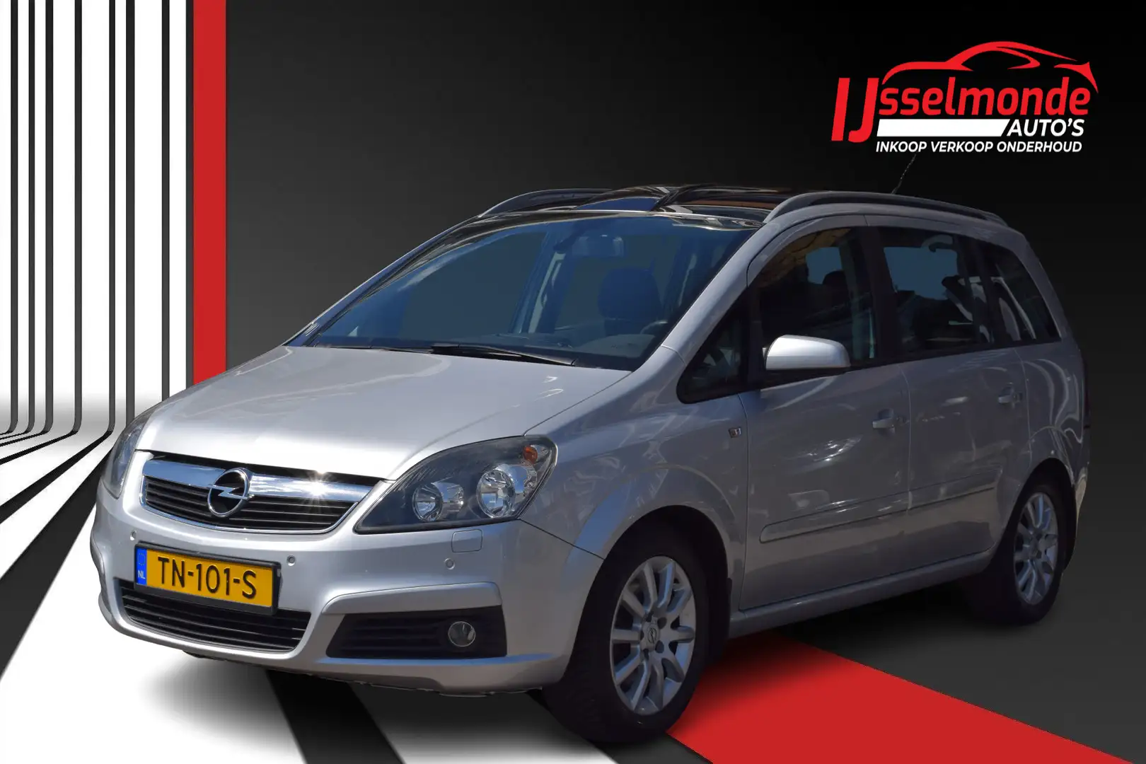Opel Zafira 2.2 Cosmo Automaat Panorama Climate Cruise Grijs - 1