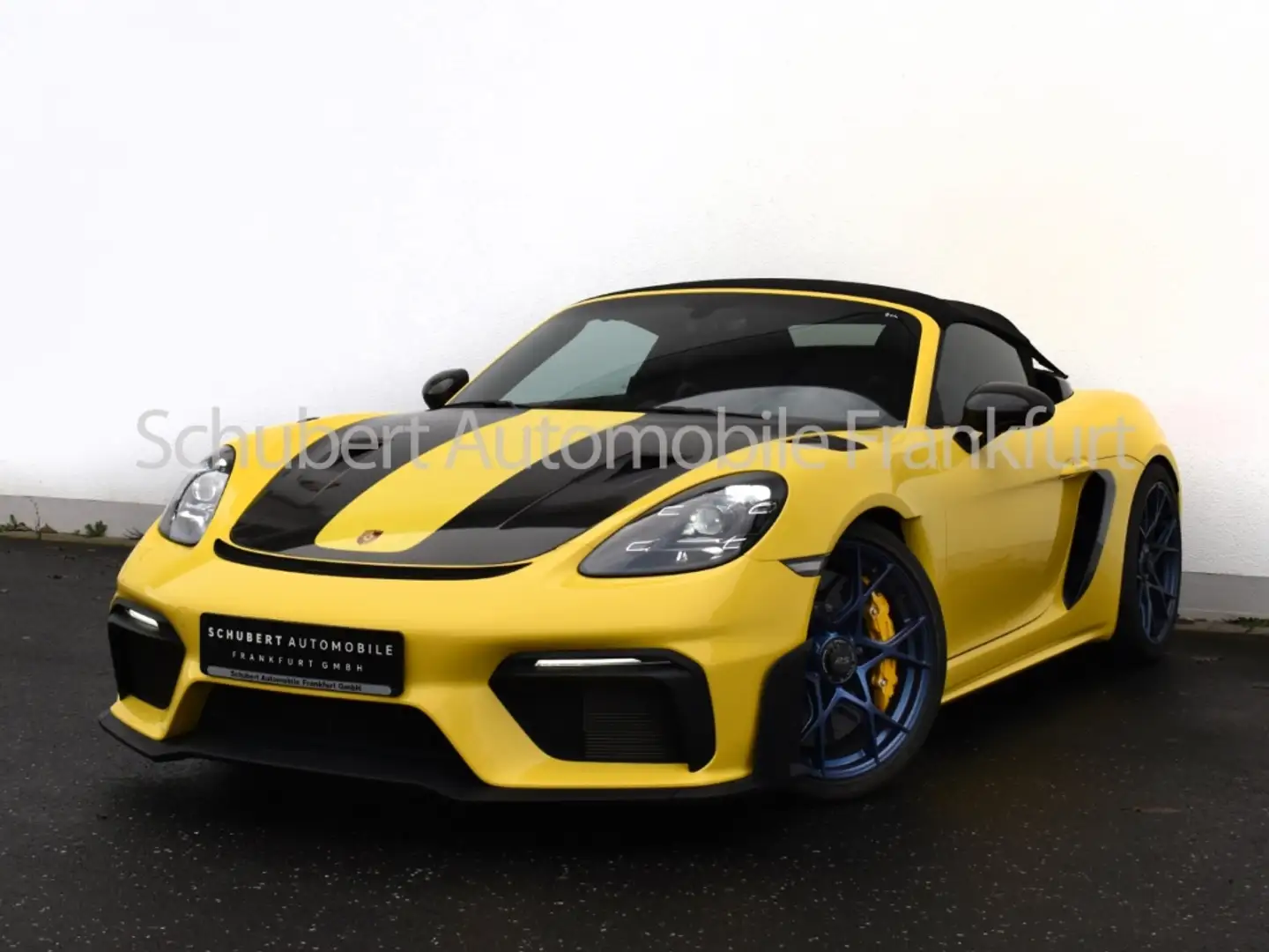 Porsche Boxster Spyder RS Weissach XPEL PCCB Lift BOSE Kamera Jaune - 1