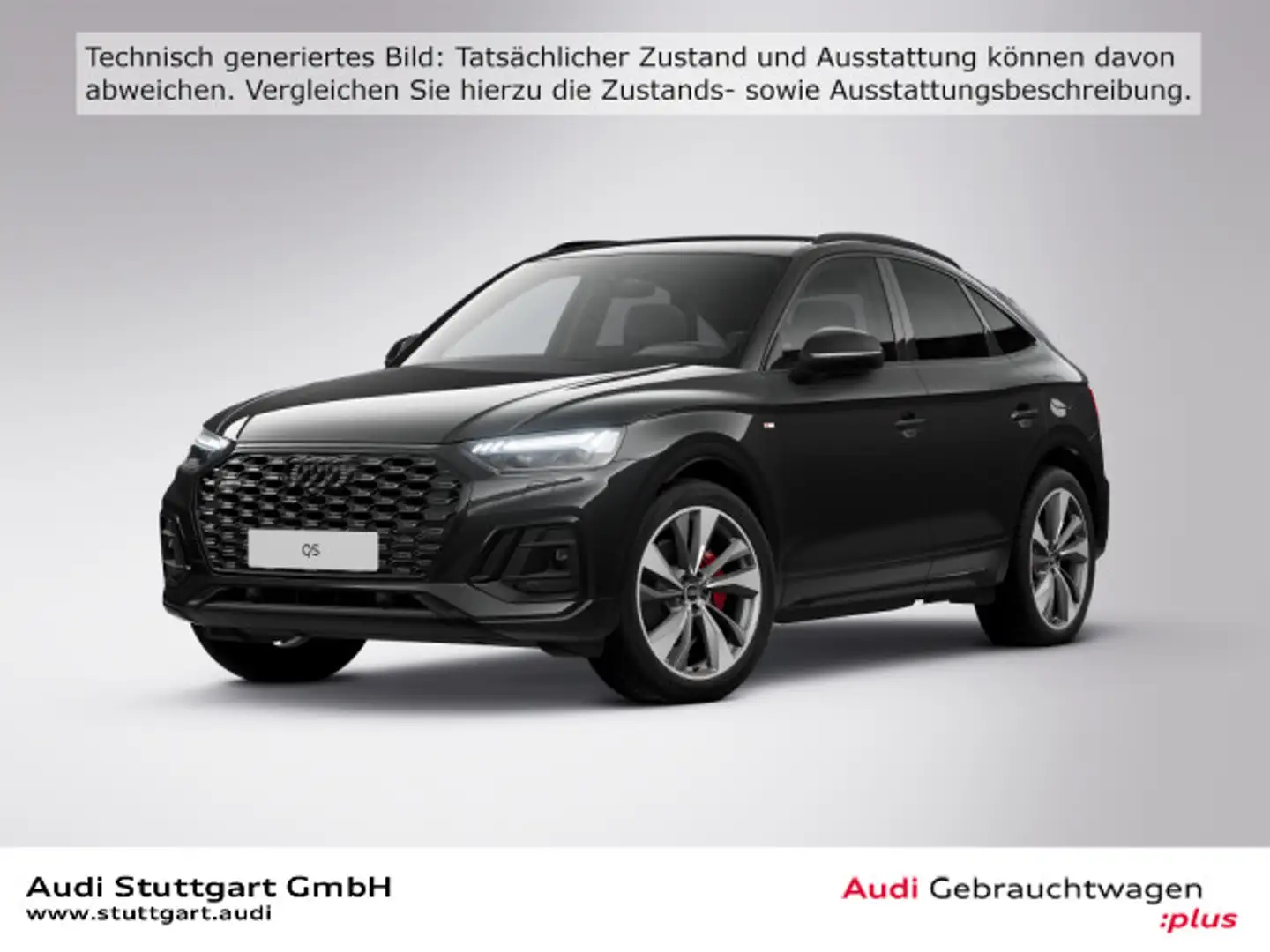 Audi Q5 Sportb.55 TFSI e quat.S-line S-tronic Schwarz - 1