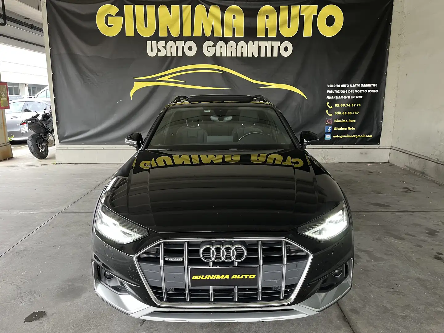 Audi A4 allroad A4 Allroad 4x4 40 Identity Contrast 204cv s-tronic Zwart - 2