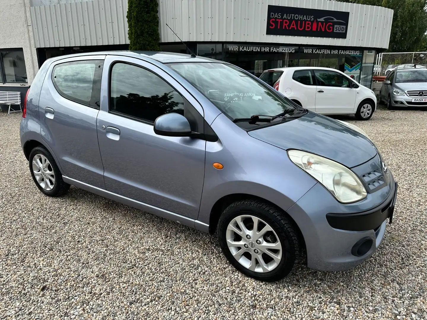Nissan Pixo Acenta 75tkm*KLIMAANLAGE*ALU*EURO5*HU-08-26 Bleu - 1