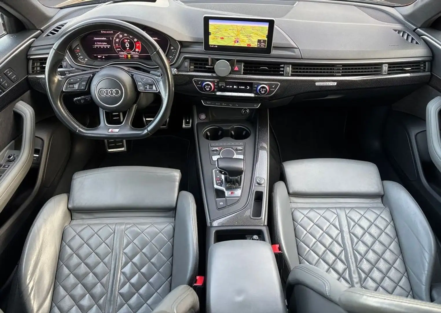 Audi S4 AVANT V6 3.0 TFSI 354 Tiptronic 8 Quattro Garantie 12 mois Noir - 2