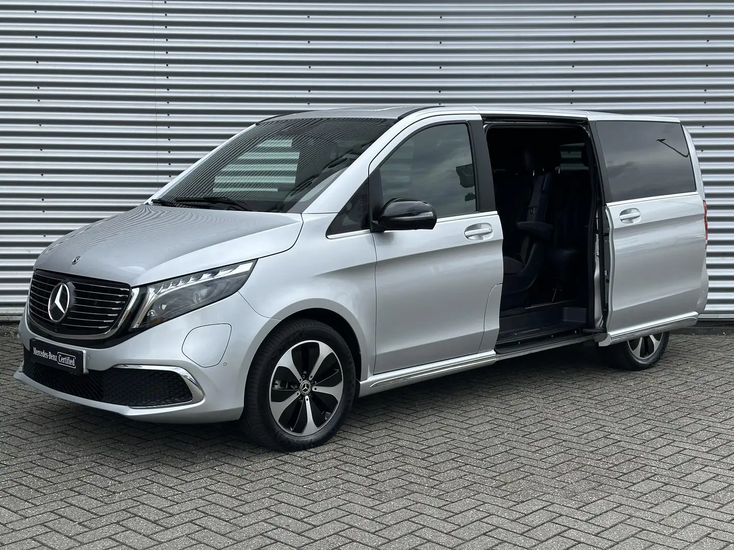 Mercedes-Benz EQV 300 90 kWh SoH 96.7% L2 7-Persoons (Prijs is excl BTW) Gris - 2
