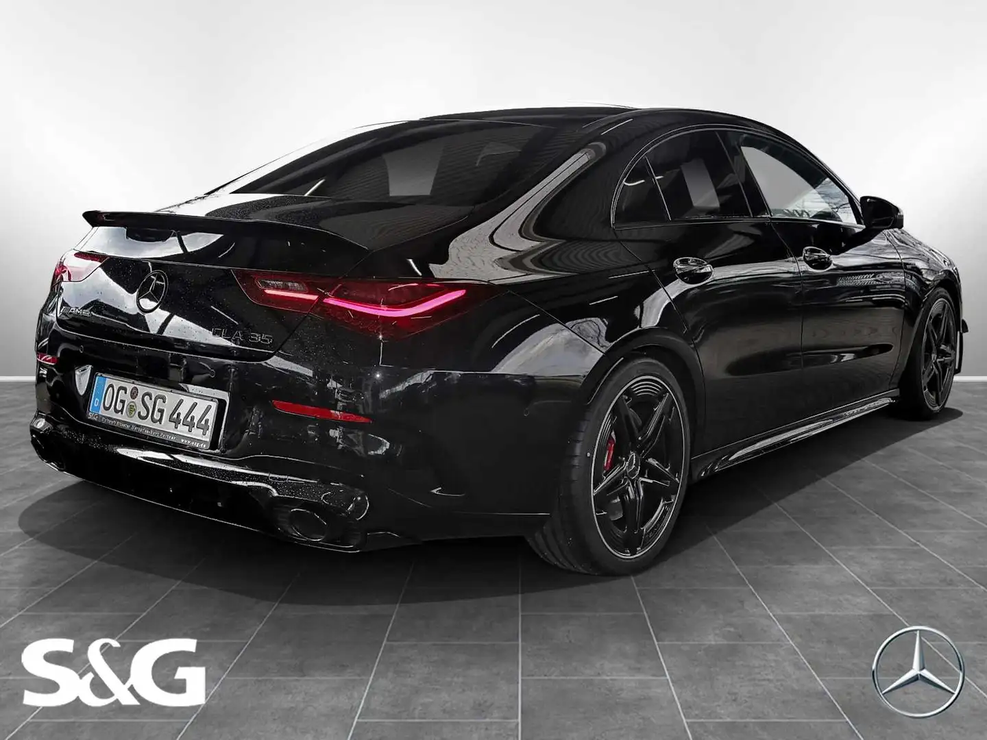 Mercedes-Benz CLA 35 AMG 4M 360°+M-LED+Night+Standhz.+Pano+19" Zwart - 2