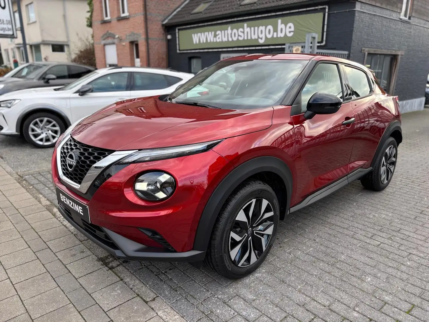 Nissan Juke 1.0 DIG-T APPLE CARPLAY CRUISE CAMERA 117km!!! Rood - 1