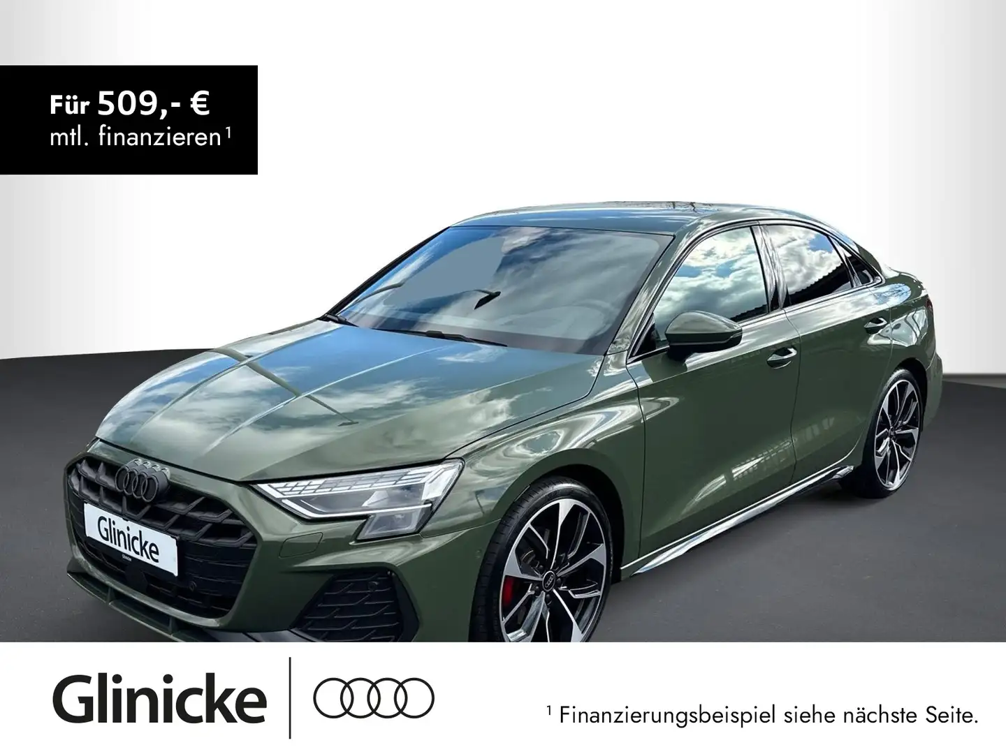 Audi A3 35 TFSI S-line S-tronic NAVI, LED, Grün - 1
