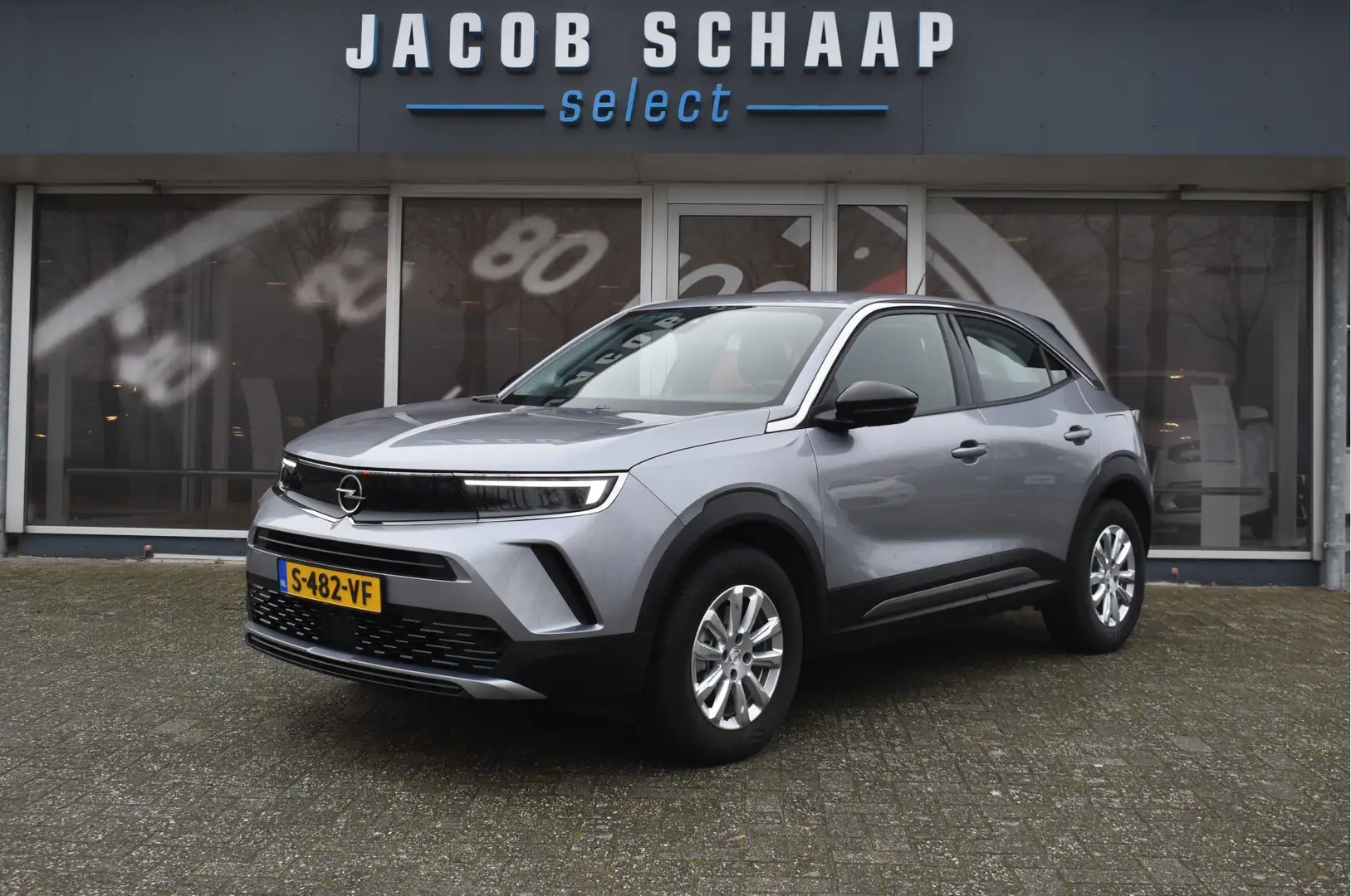 Opel Mokka-E Electric Level 2 50 kWh / Keyless / Navigatie / DA Grau - 1