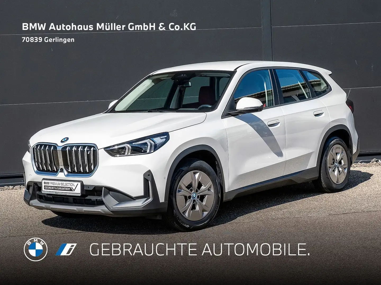 BMW iX1 xDrive30 Navi 360° DAB Sportsitz HUD LED 1VB Weiß - 2