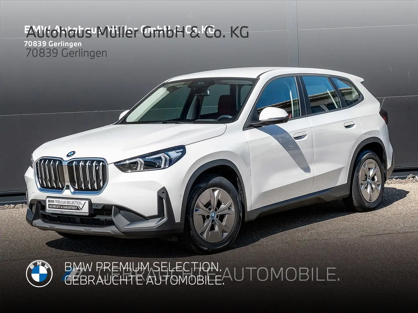 BMW iX1 xDrive30 Navi Kamera LED DAB Sportsitz HUD Weiß - 1