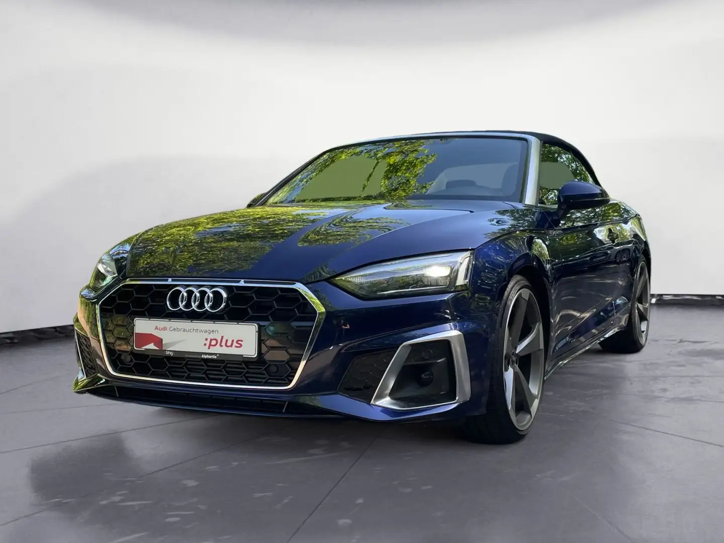 Audi A5 A5 Cabrio 35 TFSI S-line LED/AHK/Navi/Assist/uvm Blau - 2