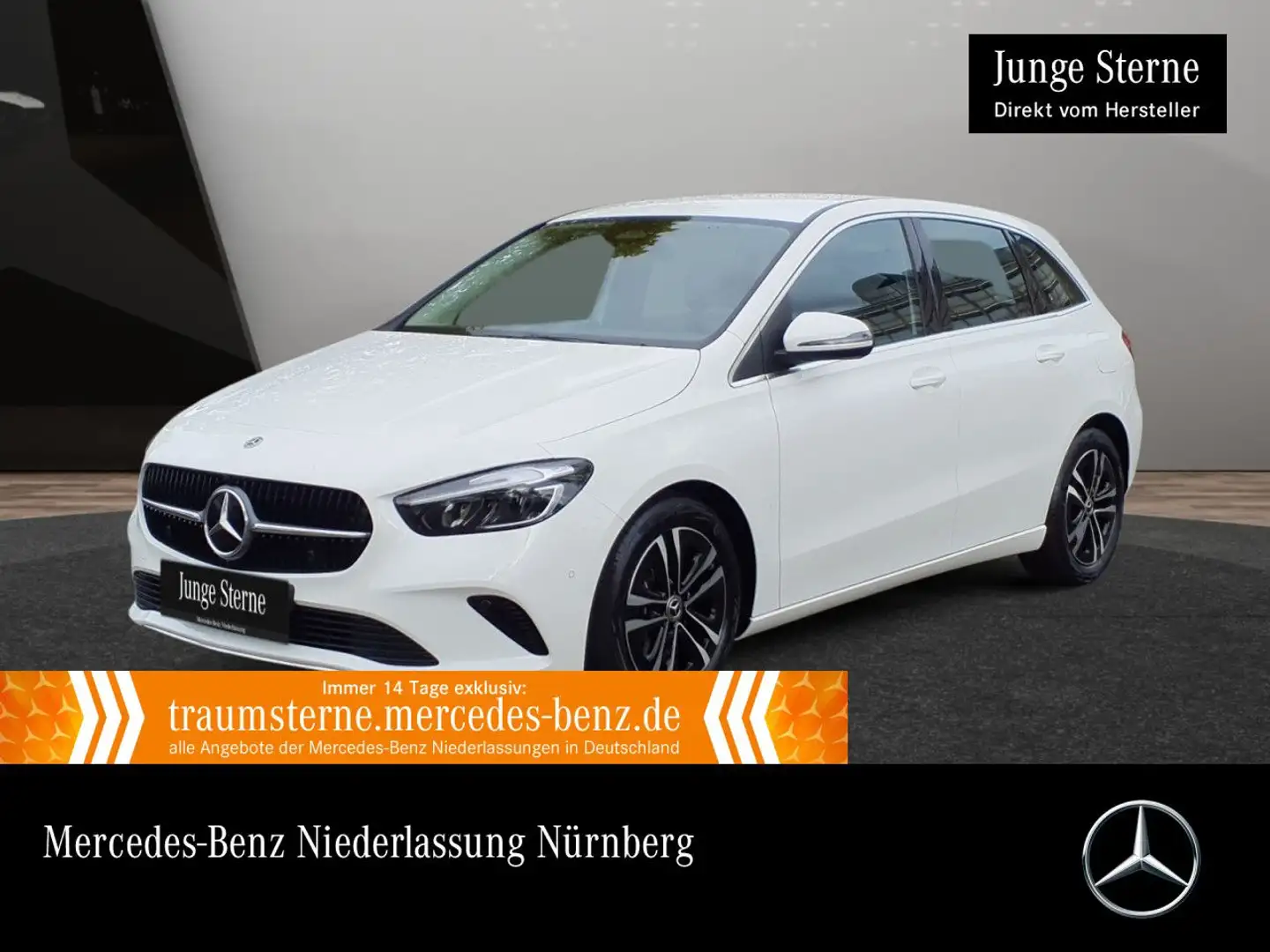 Mercedes-Benz B 200 PROGRESSIVE+LED+KAMERA+7G Weiß - 1