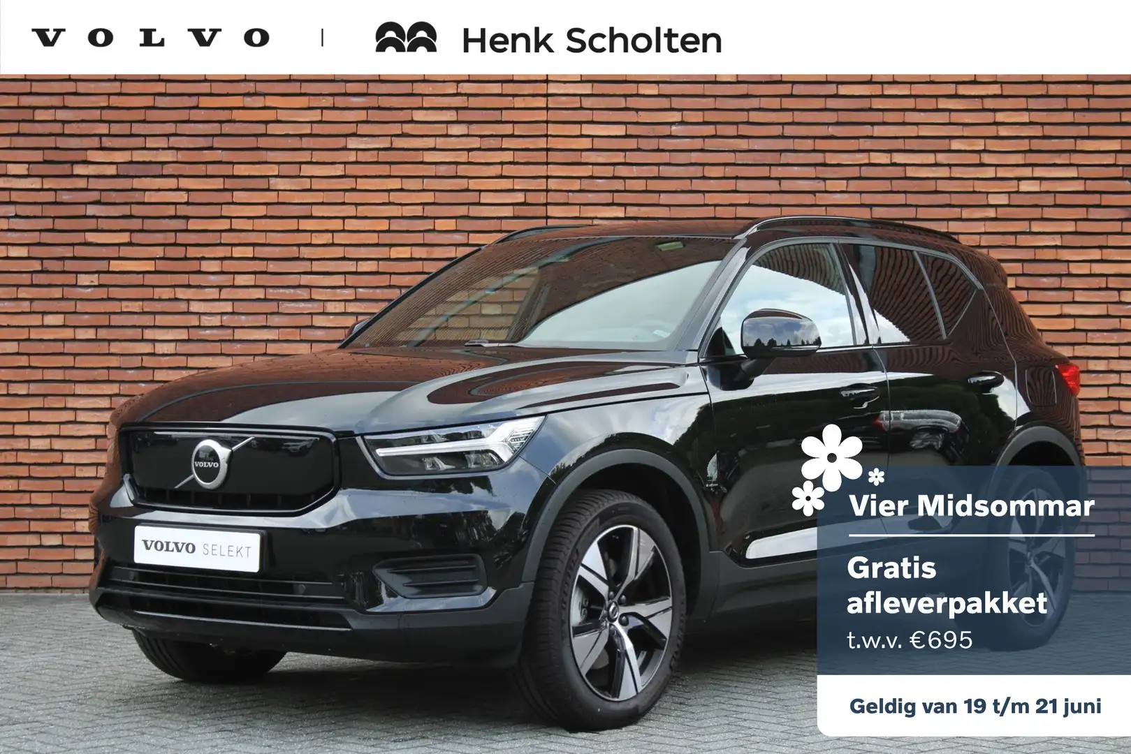 Volvo XC40 Recharge Plus | Interieur voorverwarm installatie Zwart - 1
