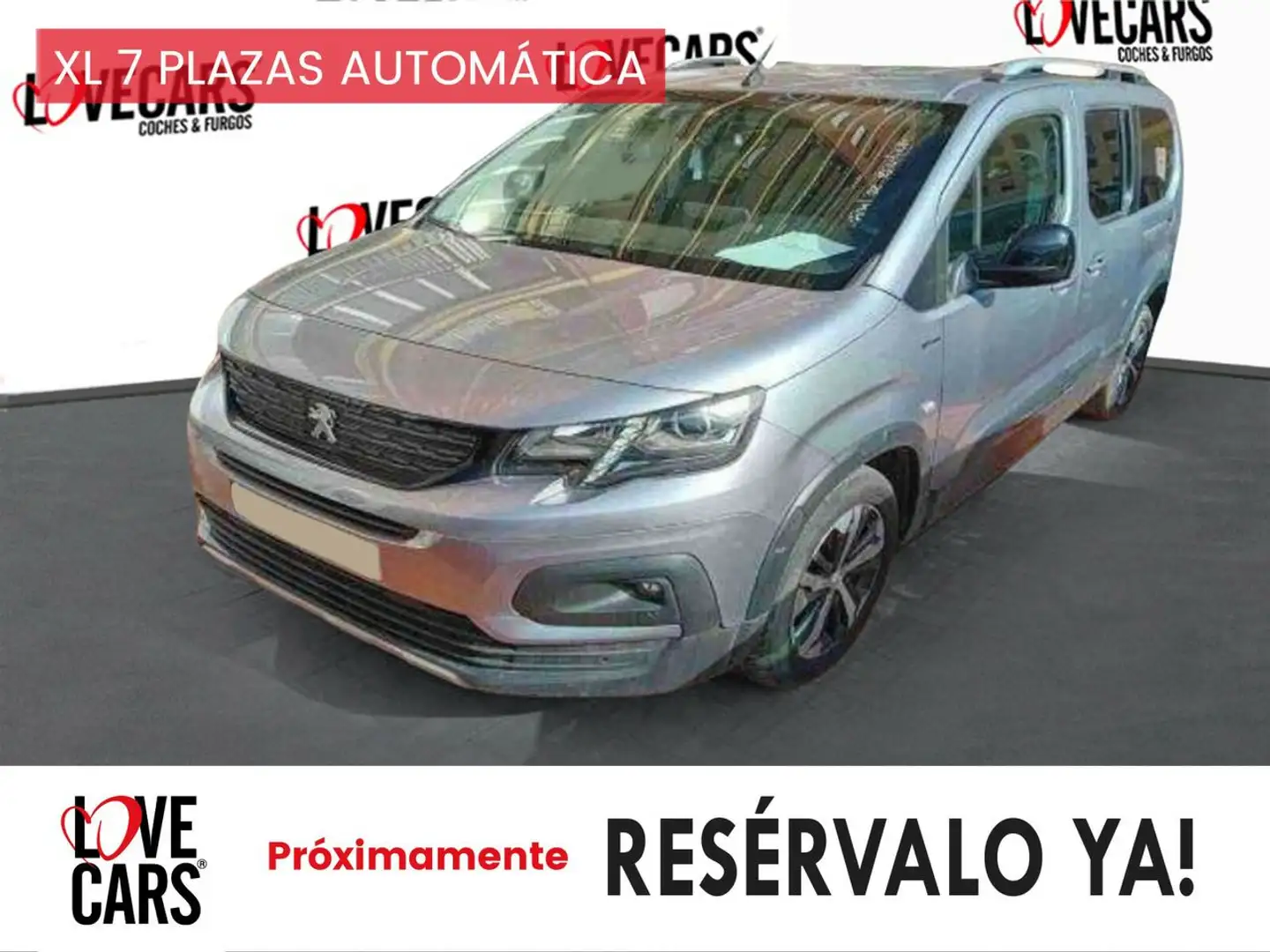 Peugeot Rifter 1.5BlueHDi S&S Long GT Line EAT8 130 Gris - 1
