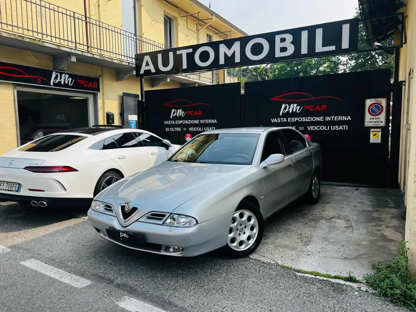 Alfa Romeo 166 2.0i 16V Twin Spark cat Distinctive CON GPL Argento - 1